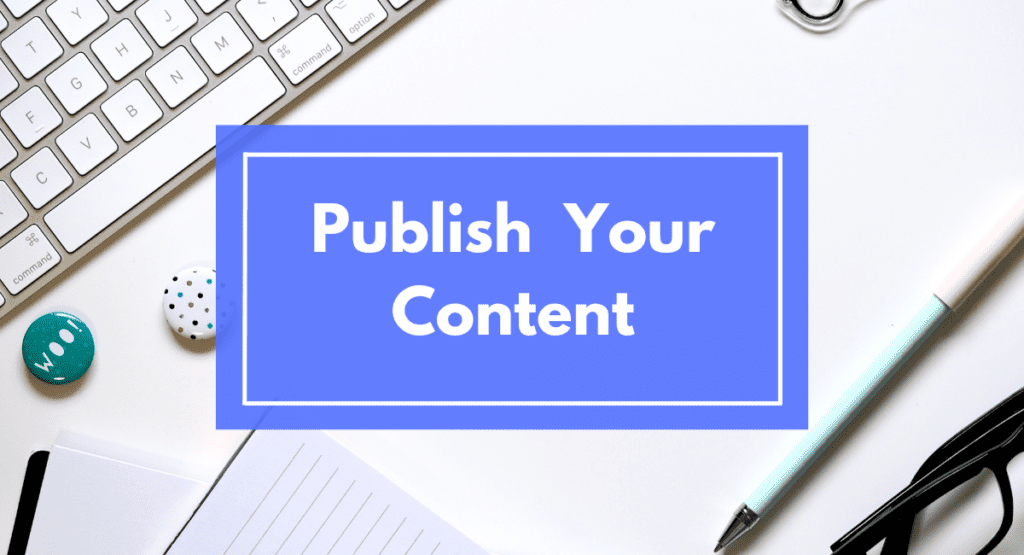 Publish and Market Your Blog